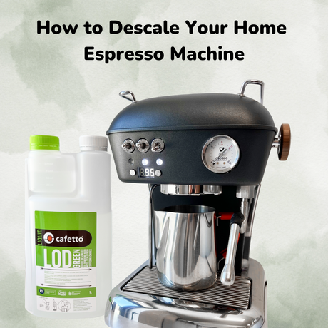 How to Descale Your Home Espresso Machine