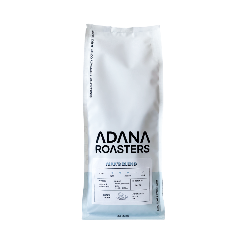 Adana Coffee Roasters Max's Blend - Medium Roast