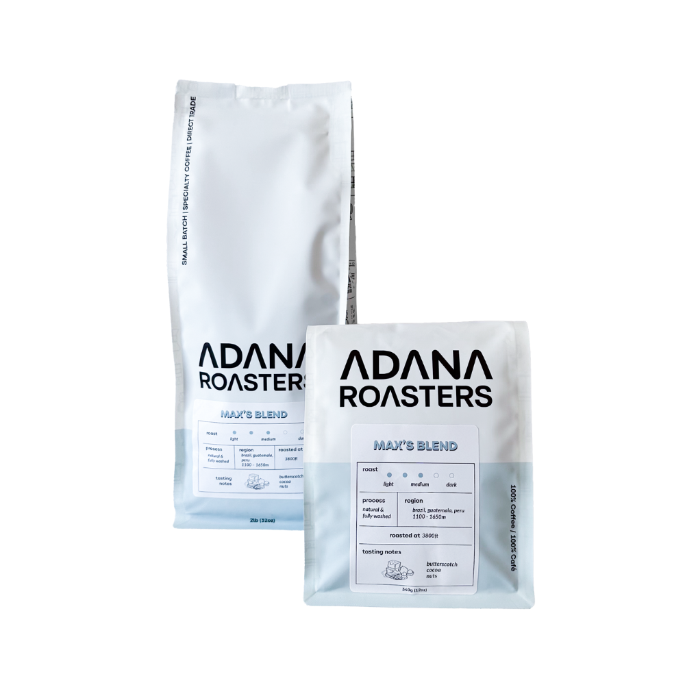 Adana Coffee Roasters Max's Blend - Medium Roast